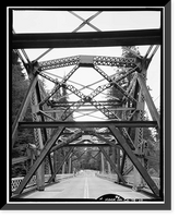 Smith River Bridge, CA State Highway 199 Spanning Smith River, Crescent City vicinity, Del Norte County, CA - 10 Classic, Antique Print