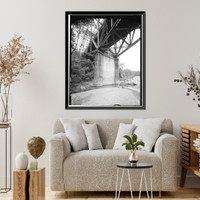 Smith River Bridge, CA State Highway 199 Spanning Smith River, Crescent City vicinity, Del Norte County, CA - 14, Vintage Wall Art