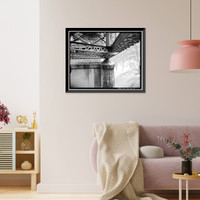 Smith River Bridge, CA State Highway 199 Spanning Smith River, Crescent City vicinity, Del Norte County, CA - 15, Antique Wall Art