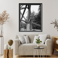 Smith River Bridge, CA State Highway 199 Spanning Smith River, Crescent City vicinity, Del Norte County, CA - 18, Historic Print