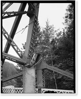 Smith River Bridge, CA State Highway 199 Spanning Smith River, Crescent City vicinity, Del Norte County, CA - 18, Historic Print