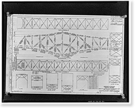 Smith River Bridge, CA State Highway 199 Spanning Smith River, Crescent City vicinity, Del Norte County, CA - 20, Antique Print