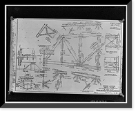 Smith River Bridge, CA State Highway 199 Spanning Smith River, Crescent City vicinity, Del Norte County, CA - 21, Vintage Print