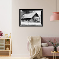 James W. Marshall Cabin, Marshall Monument Road, Coloma, El Dorado County, CA - 2 Classic, Vintage Print