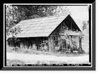 James W. Marshall Cabin, Marshall Monument Road, Coloma, El Dorado County, CA - 2 Classic, Vintage Print