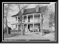 Historic Framed Print, Hotel, Pilot Hill, El Dorado County, CA,  17-7/8" x 21-7/8"