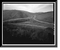 Carroll Overhead Bridge, Altamont Pass Road, Livermore vicinity, Alameda County, CA, Vintage Wall Art