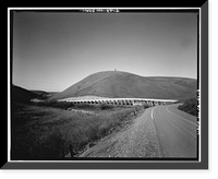 Carroll Overhead Bridge, Altamont Pass Road, Livermore vicinity, Alameda County, CA - 3 Classic, Vintage Print