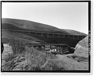 Carroll Overhead Bridge, Altamont Pass Road, Livermore vicinity, Alameda County, CA - 7, Vintage Poster