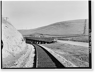Carroll Overhead Bridge, Altamont Pass Road, Livermore vicinity, Alameda County, CA - 11, Antique Poster