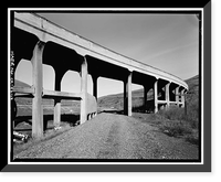 Carroll Overhead Bridge, Altamont Pass Road, Livermore vicinity, Alameda County, CA - 12, Vintage Print