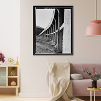 Carroll Overhead Bridge, Altamont Pass Road, Livermore vicinity, Alameda County, CA - 13, Antique Print