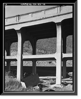Carroll Overhead Bridge, Altamont Pass Road, Livermore vicinity, Alameda County, CA - 14 Classic, Antique Poster