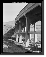 Carroll Overhead Bridge, Altamont Pass Road, Livermore vicinity, Alameda County, CA - 15, Historic Reproduction
