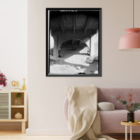Carroll Overhead Bridge, Altamont Pass Road, Livermore vicinity, Alameda County, CA - 18 Classic, Vintage Wall Art