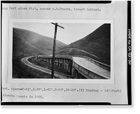 Carroll Overhead Bridge, Altamont Pass Road, Livermore vicinity, Alameda County, CA - 20 Classic, Vintage Wall Art