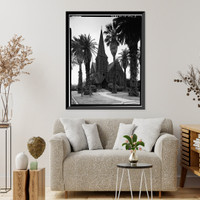 Neighborhood Church, South Pasadena Avenue & West California Boulevard, Pasadena, Los Angeles County, CA - 3, Historic Print
