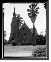 Neighborhood Church, South Pasadena Avenue & West California Boulevard, Pasadena, Los Angeles County, CA - 5, Vintage Wall Art