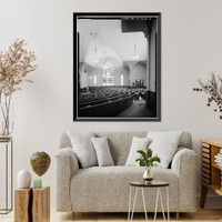 Neighborhood Church, South Pasadena Avenue & West California Boulevard, Pasadena, Los Angeles County, CA - 11, Vintage Wall Art