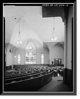Neighborhood Church, South Pasadena Avenue & West California Boulevard, Pasadena, Los Angeles County, CA - 11, Vintage Wall Art