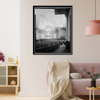 Neighborhood Church, South Pasadena Avenue & West California Boulevard, Pasadena, Los Angeles County, CA - 11, Vintage Wall Art