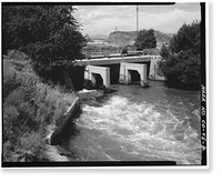 Burlington Ditch, South Platte River Drainage Area, Water District N, Brighton vicinity, Adams County, CO - 2 Classic, Vintage Poster
