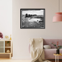Burlington Ditch, South Platte River Drainage Area, Water District N, Brighton vicinity, Adams County, CO - 4 Classic, Antique Poster