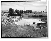 Burlington Ditch, South Platte River Drainage Area, Water District N, Brighton vicinity, Adams County, CO - 4 Classic, Antique Poster
