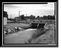 Burlington Ditch, South Platte River Drainage Area, Water District N, Brighton vicinity, Adams County, CO - 7, Vintage Poster