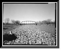 Hotchkiss Bridge, Spanning North Fork River on County Road 3400, Hotchkiss vicinity, Delta County, CO - 2, Vintage Wall Art