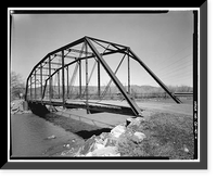 Hotchkiss Bridge, Spanning North Fork River on County Road 3400, Hotchkiss vicinity, Delta County, CO - 4, Vintage Poster