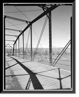 Hotchkiss Bridge, Spanning North Fork River on County Road 3400, Hotchkiss vicinity, Delta County, CO - 7, Antique Poster