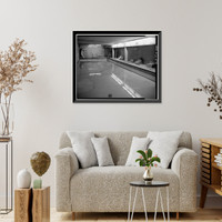 Historic Framed Print, Glenarm Branch, Denver Young Men's Christian Association, 501 Twenty-eighth Street, Denver, Denver County, CO - 8,  17-7/8" x 21-7/8"