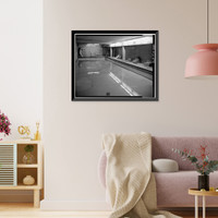 Historic Framed Print, Glenarm Branch, Denver Young Men's Christian Association, 501 Twenty-eighth Street, Denver, Denver County, CO - 8,  17-7/8" x 21-7/8"