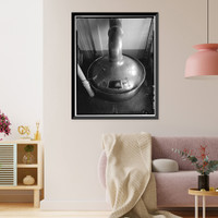 Historic Framed Print, Tivoli-Union Brewery, 1320-1348 Tenth Street, Denver, Denver County, CO - 8,  17-7/8" x 21-7/8"