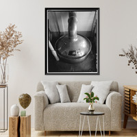 Historic Framed Print, Tivoli-Union Brewery, 1320-1348 Tenth Street, Denver, Denver County, CO - 8,  17-7/8" x 21-7/8"