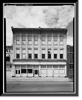Historic Framed Print, 1615-1617 Market Street (Commercial Building), Denver, Denver County, CO,  17-7/8" x 21-7/8"