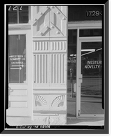 Historic Framed Print, Western Novelty Company, 1725-1731 Lawrence Street, Denver, Denver County, CO - 3,  17-7/8" x 21-7/8"