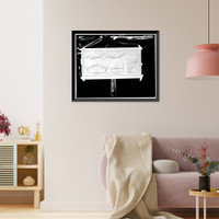 Historic Framed Print, Thirty-first Street Overflow Structure, Thirty-first Street, Denver, Denver County, CO - 10,  17-7/8" x 21-7/8"