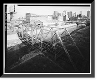 Delgany Street Railroad Bridge, Spanning Cherry Creek at Delgany Street, Denver, Denver County, CO - 2, Antique Poster