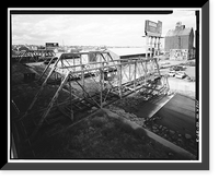 Delgany Street Railroad Bridge, Spanning Cherry Creek at Delgany Street, Denver, Denver County, CO - 3, Vintage Poster