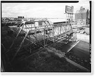 Delgany Street Railroad Bridge, Spanning Cherry Creek at Delgany Street, Denver, Denver County, CO - 3, Vintage Poster