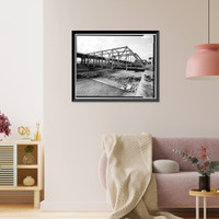Delgany Street Railroad Bridge, Spanning Cherry Creek at Delgany Street, Denver, Denver County, CO - 4, Historic Reproduction