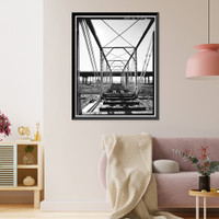 Delgany Street Railroad Bridge, Spanning Cherry Creek at Delgany Street, Denver, Denver County, CO - 5, Historic Reproduction