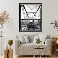 Delgany Street Railroad Bridge, Spanning Cherry Creek at Delgany Street, Denver, Denver County, CO - 5, Historic Reproduction