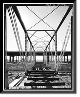 Delgany Street Railroad Bridge, Spanning Cherry Creek at Delgany Street, Denver, Denver County, CO - 5, Historic Reproduction