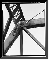 Delgany Street Railroad Bridge, Spanning Cherry Creek at Delgany Street, Denver, Denver County, CO - 6, Historic Print