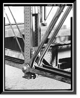 Delgany Street Railroad Bridge, Spanning Cherry Creek at Delgany Street, Denver, Denver County, CO - 8, Antique Wall Art