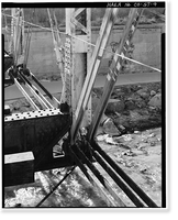 Delgany Street Railroad Bridge, Spanning Cherry Creek at Delgany Street, Denver, Denver County, CO - 9, Antique Poster