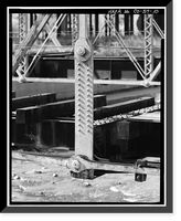Delgany Street Railroad Bridge, Spanning Cherry Creek at Delgany Street, Denver, Denver County, CO - 10 Classic, Historic Reproduction